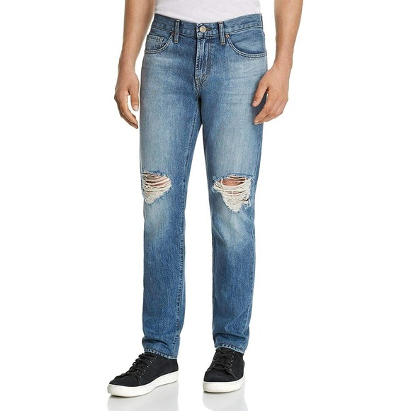 New J Brand Men's Size 29 Blue Tyler Taper Athletic Fit Jeans In Cepheus